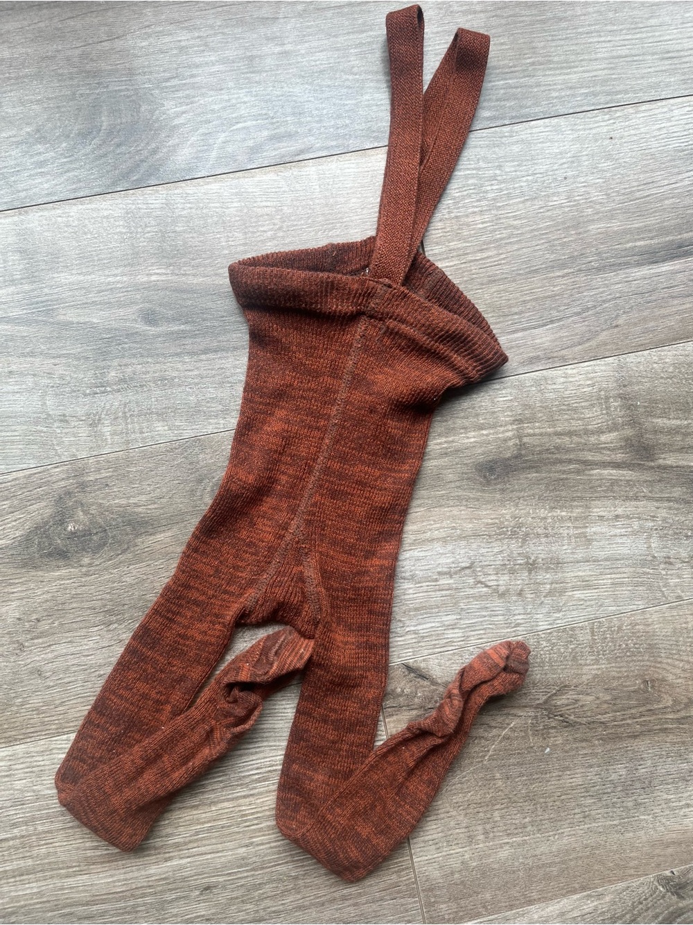 SILLY SILAS knit suspender tights